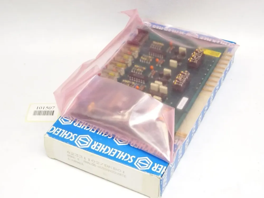 Schleicher PDAA 4 PDAA4 Analog-Ausgangkarte 4 Kanäle 42331102 DKB01/ Neu OVP