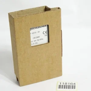 Schleicher Zeitrelais KSY31 0.5-10s 13512848 / Neu OVP