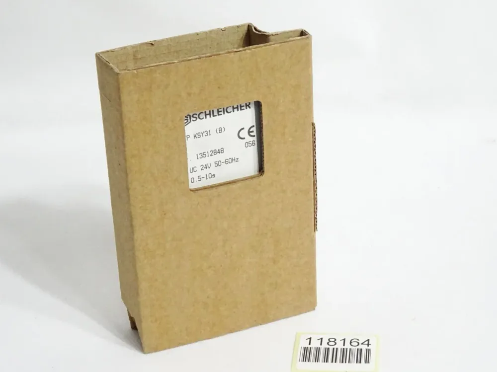 Schleicher Zeitrelais KSY31 0.5-10s 13512848 / Neu OVP