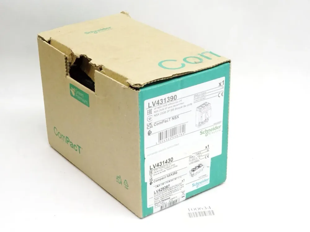 Schneider Electric ComPact Grundschalter NSX250B LV431390 + TM250D LV431430 / Neu OVP
