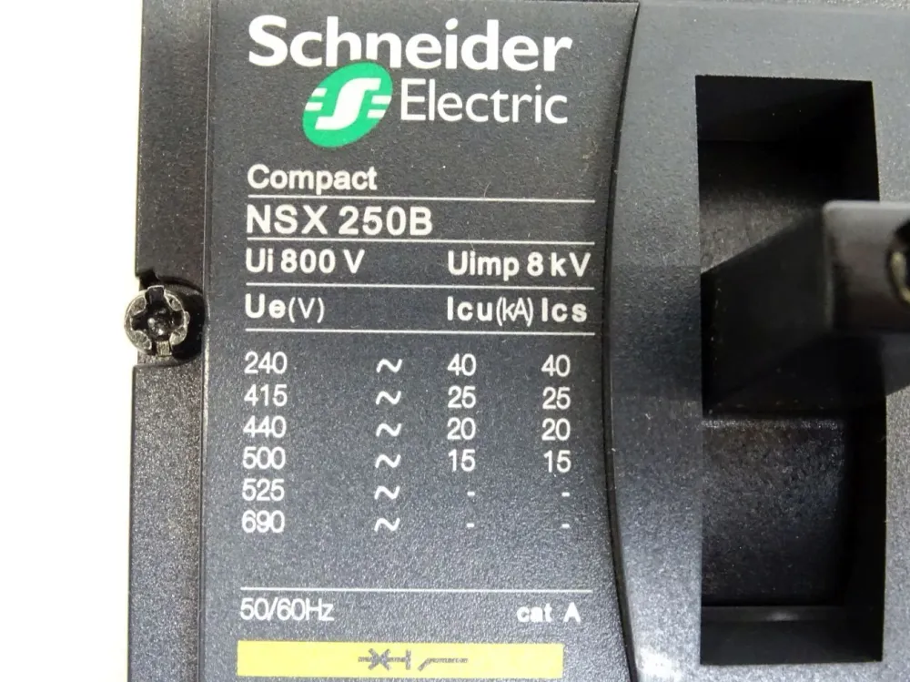 Schneider Electric ComPact Grundschalter NSX250B LV431390 + TM250D LV431430 / Neu OVP