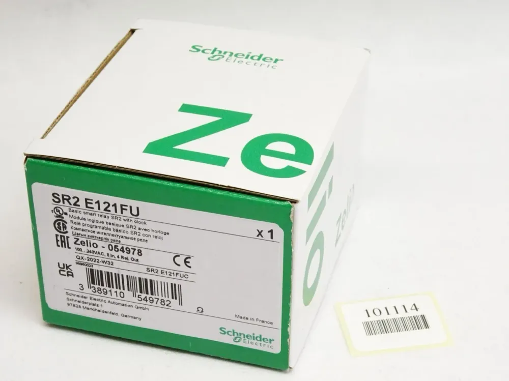 Schneider Electric SR2 E121FU SR2E121FU compact smart relay Zelio Logic 054978 / Neu OVP