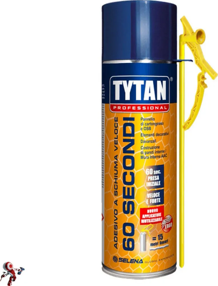 60 SECONDI Schiuma Adesiva Rapida 300 Ml