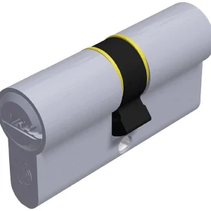 Securemme Cilindro Cromo Satinato K2 5 Chiavi Mm. 90 (45+45)