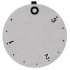 segnalino per manopola regolatore di energia 1-3 diametro est. 45mm argenteo