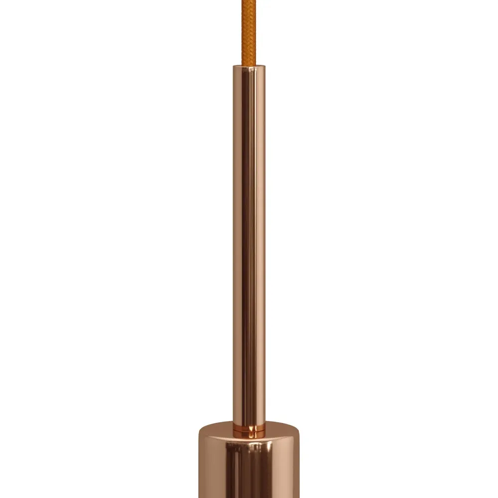 Serracavo cilindrico metallo lunghezza 15 cm completo di tige, dado e rondella - Rame