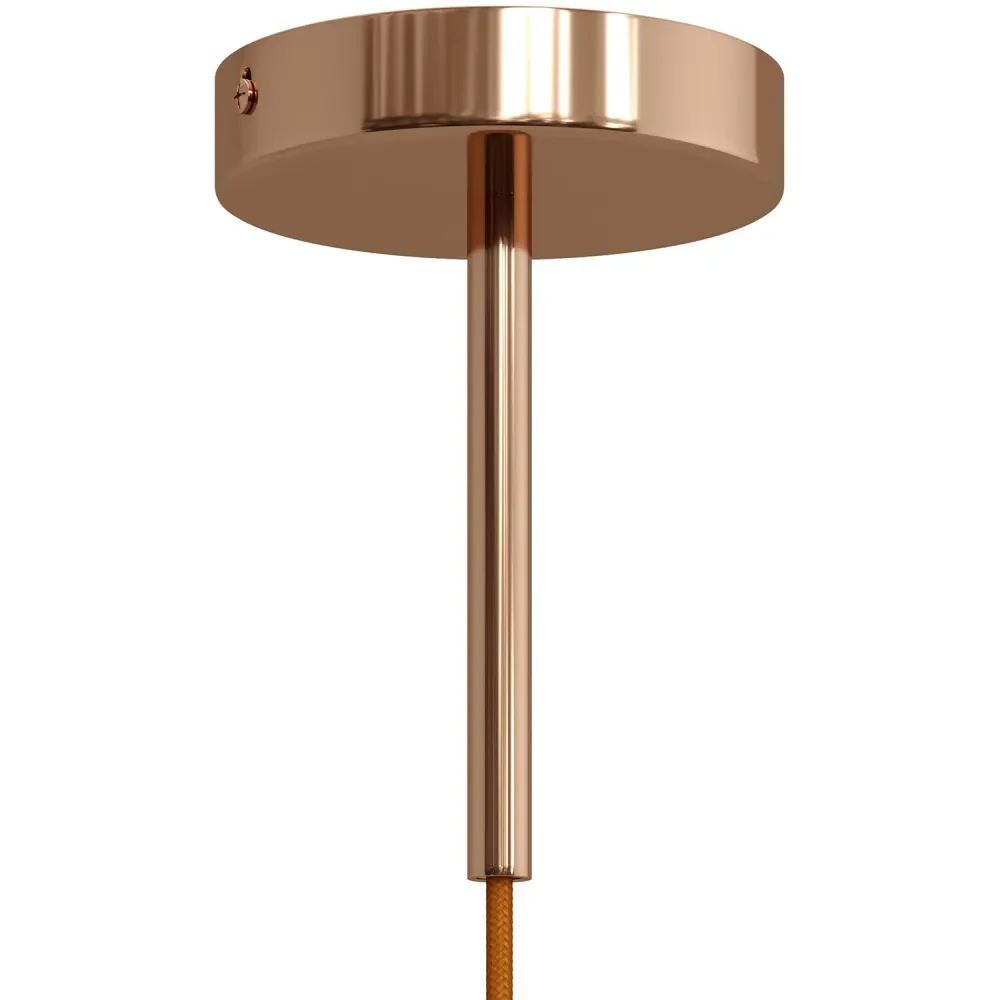 Serracavo cilindrico metallo lunghezza 15 cm completo di tige, dado e rondella - Rame