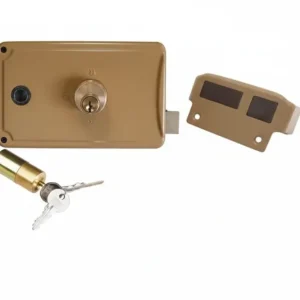 Serratura Cancello Caten.+Scr. Quadro Man. Doppio Cil. Fisso 3 Mand.- - Mm.60 Sx (P3360300) - 1 Pezzi Facchinetti