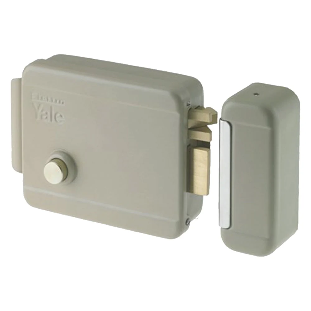 Serratura Elettrica Da Applicare Per Porta Legno Art. 674 Dx - E 70 - Yale