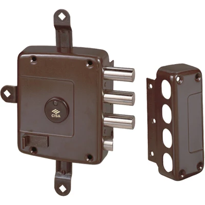 Serratura Legno Applicare 57177 Cisa Dm M4 Scr+Quint E.Mm 63 Sx