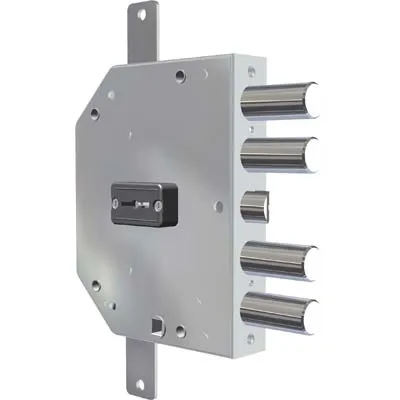 Serratura Metallo Applicare 2155 Mrx Cr Dm M4 Tripl+Scr Ip.Mm 28 E.Mm 60 Dx