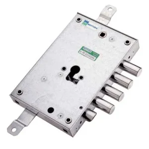 Serratura Metallo Applicare 85571 Mottura F.Sagom M2 Tripl+Scr Ip.Mm 28 E.Mm 63 Dx