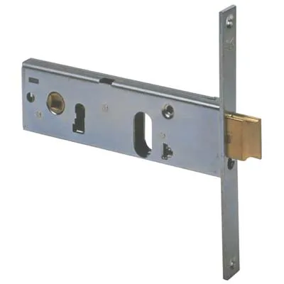 Serratura Metallo Infilare 44151 Cisa B.Q Zinc F.Mm 20 F.Ovale M1+Scr H.Mm 44 E.Mm 60