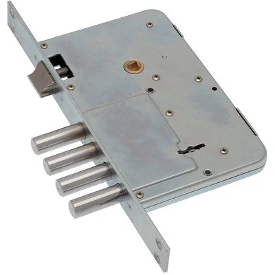 Serratura Metallo Infilare 654/2 Sab B.Q Zinc F.Mm 25 Dm M4+Scr E.Mm 60