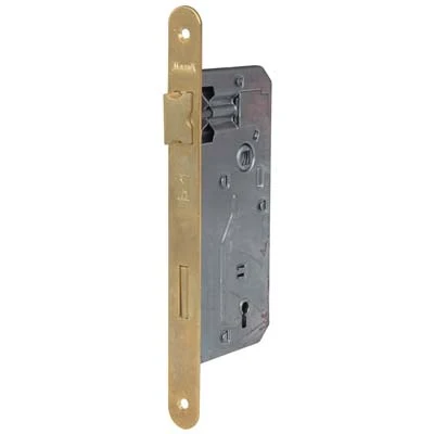 Serratura Patent B.Tondo Bronzato 040T Bonaiti I.Mm 90 F.Mm 22 E.Mm 45