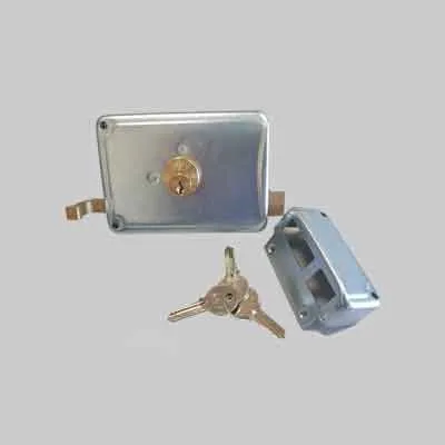 Serratura Portoncino 'P27' Facchinetti E60 Sx - Scatola Mm 120X85 - Facchinetti