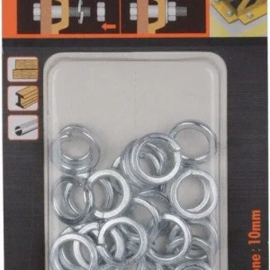 Set Confezione 65gr. Rondelle Elastiche Acciaio Rondella Diametro 10 Mm 90837