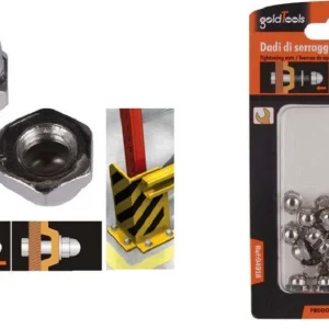 Set 26 Pz Dado Dadi Ciechi Esagonali M6 Serraggio 6mm Per Chiave Esagonale 94918
