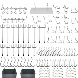 Set Ganci per Arredo Officina Workshopitaly MPS Total Black 140pz.