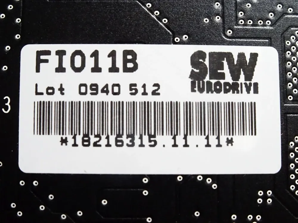 SEW Eurodrive Analogmodul FIO11B 18216315.11.11 18216315 / Neu