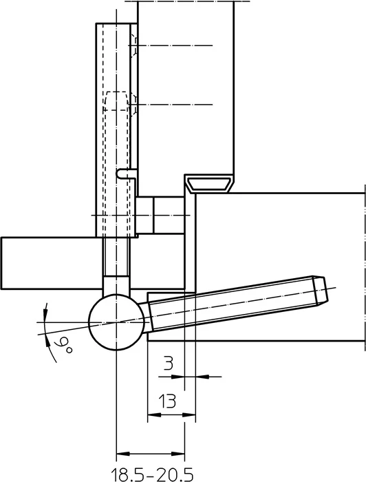 Sezione anta SIMONSWERK V 0026 WF 3 parti ( 3000255499 )