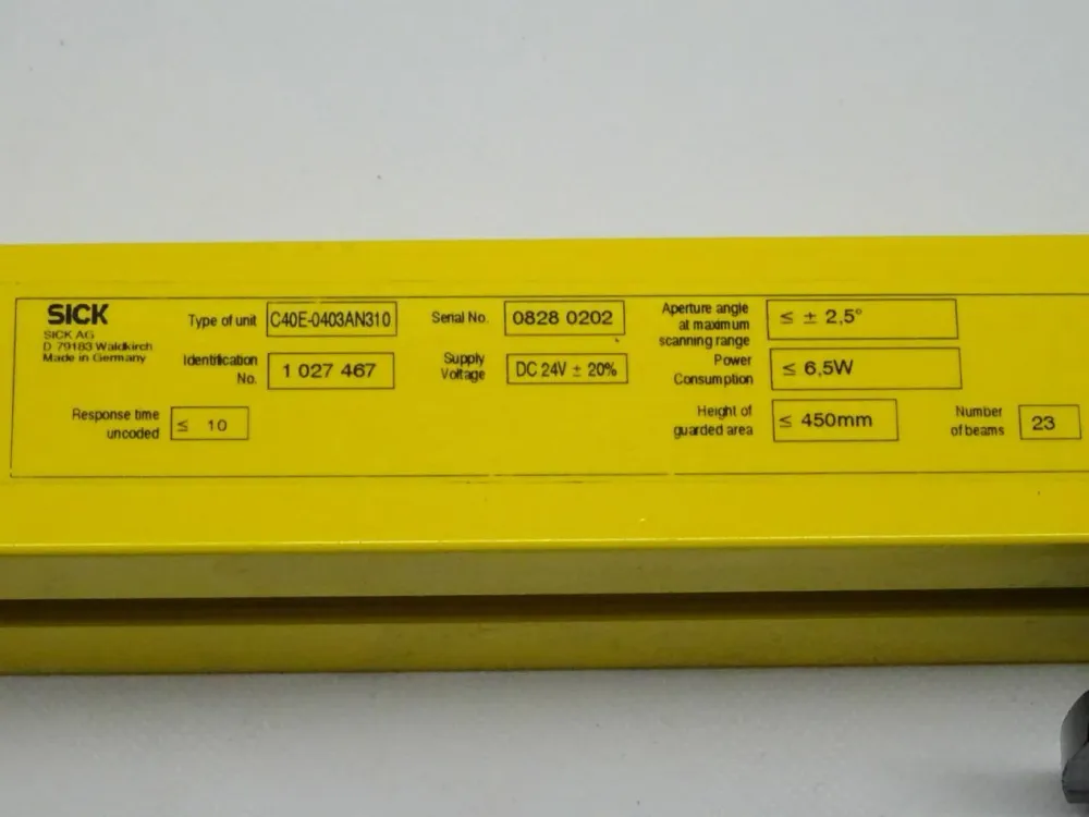 Sick C40E-0403AN310 elektr Lichtschranke EMPFÄNGER 1027467 / 24V / C 4000