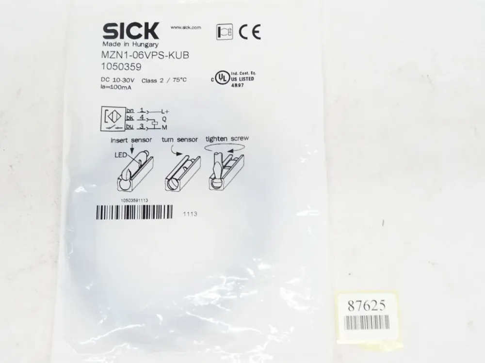 Sick magnetische Zylindersensor MZN1-06VPS-KUB / 1050359 / Neu OVP