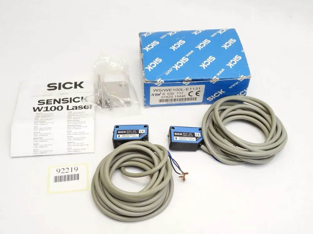 Sick WS/WE100L-E1131 (WE100L-E1131 WS100L-D1131) 6030717 (6030726 + 6030720)/ Neu OVP