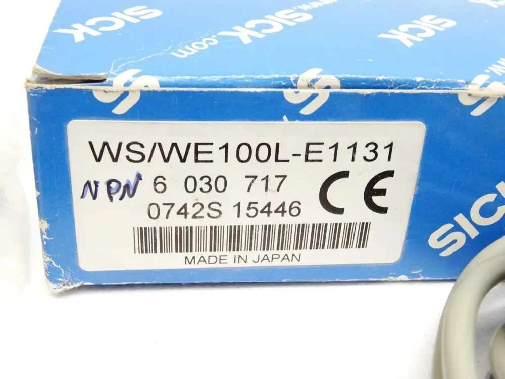 Sick WS/WE100L-E1131 (WE100L-E1131 WS100L-D1131) 6030717 (6030726 + 6030720)/ Neu OVP