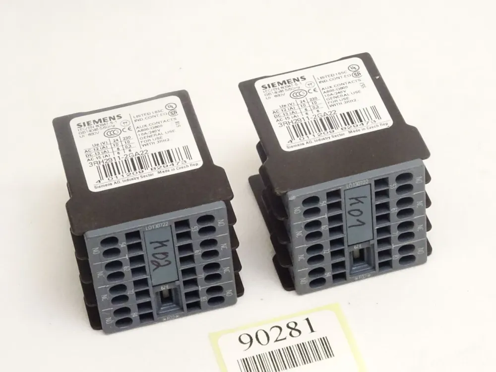 Siemens 3RH2911-2GA22 / Inhalt : 2 Stück