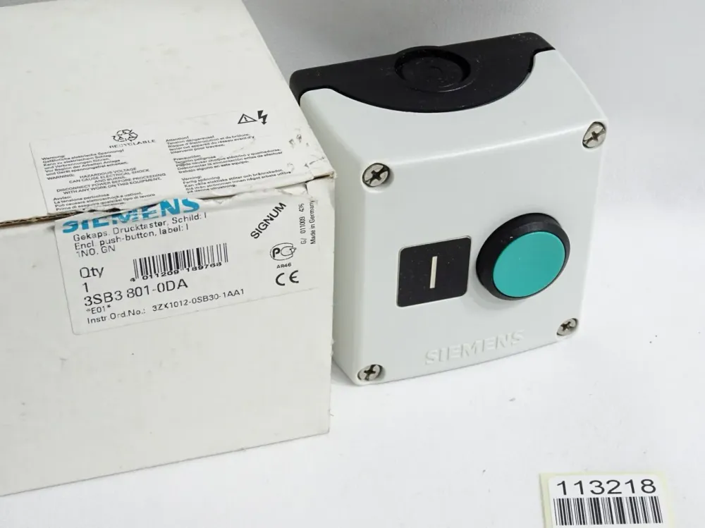 Siemens 3SB3801-0DA Drucktaster / Neu OVP