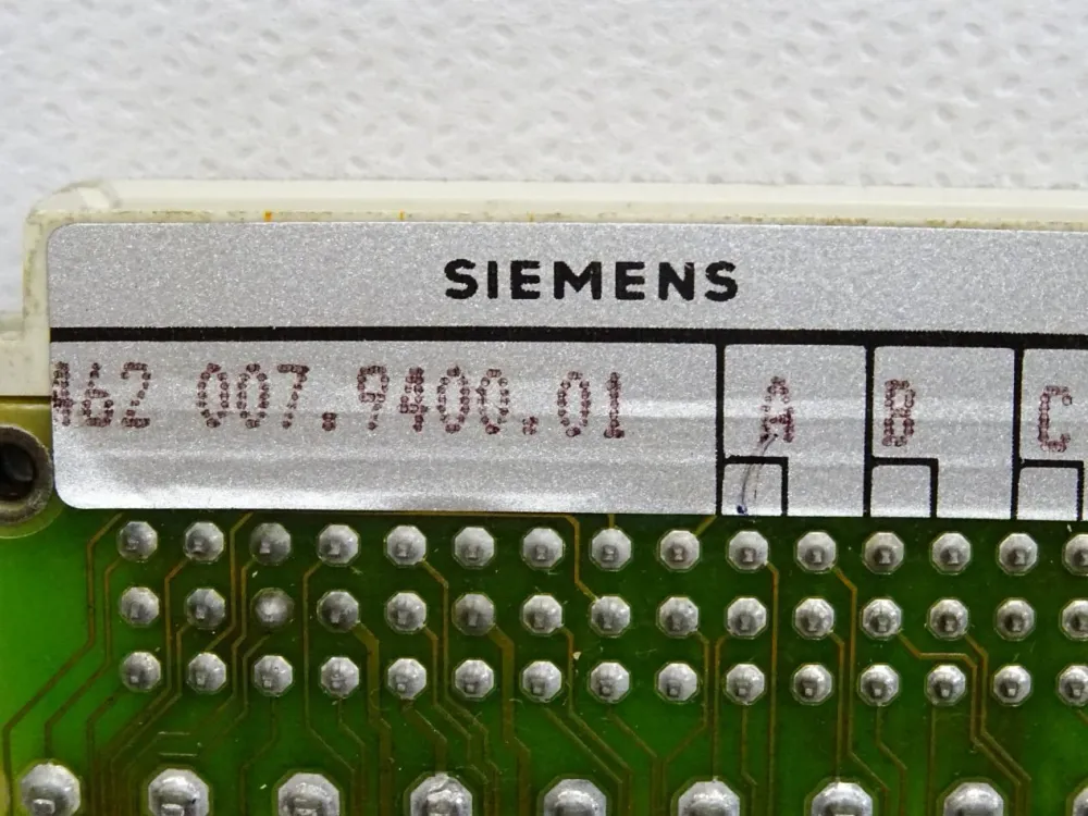 Siemens 4620079400.01 / Version