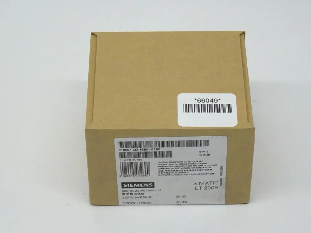 Siemens 5STK 6ES7132-4BB01-0AB0 digitales Ausgabemodul 6ES7 132-4BB01-0AB0 NEU-OVP