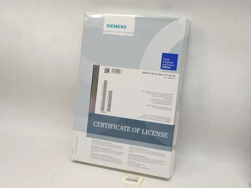 Siemens 6AV2100-0AA01-0AA0 Simatic WinCC Basic V11 SP2 SE