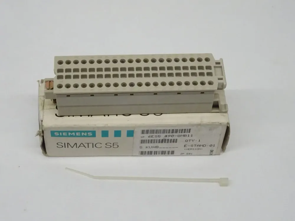 Siemens 6ES5490-8MB11 Schraubstecker S5 6ES5 490-8MB11 E:01 neu-OVP