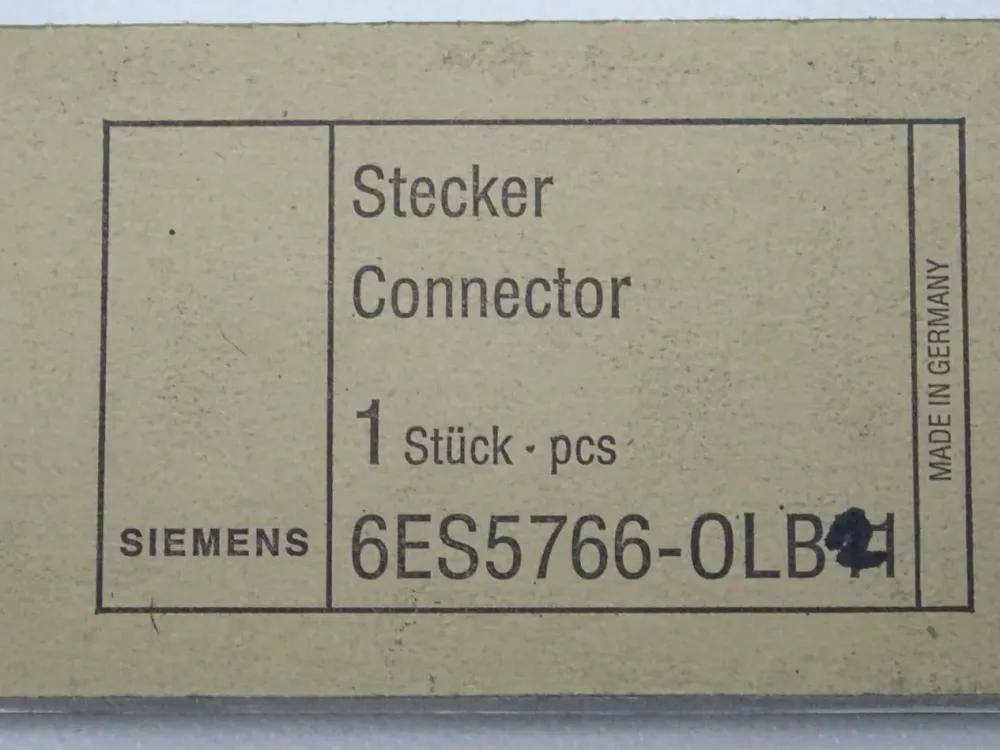 Siemens 6ES5766-0LB11 Stecker S5 6ES5 766-0LB11 neu-OVP