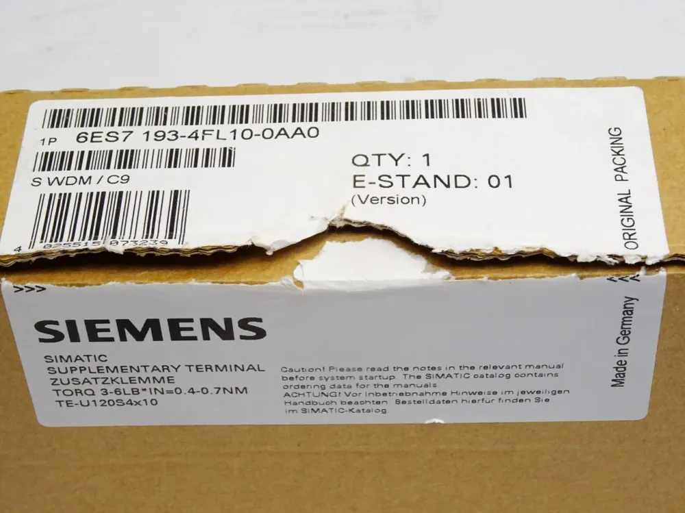 Siemens 6ES7193-4FL10-0AA0 / 6ES7 193-4FL10-0AA0 / Neu OVP