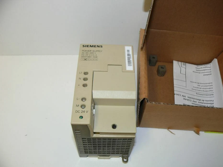 Siemens 6EW1380-0AB Sipac Stromversorgung / Power Supply 6EW1 380-0AB E: 02
