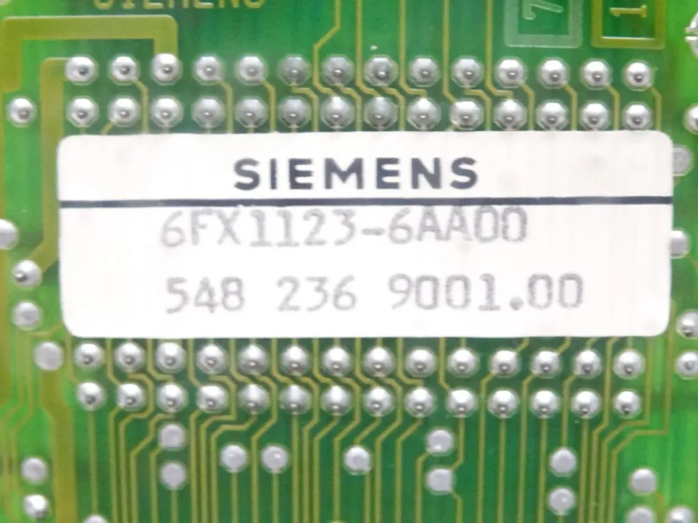 Siemens 6FX1123-6AA00 / 5482369001.00