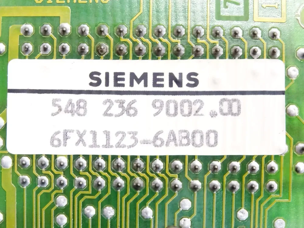 Siemens 6FX1123-6AB00 / 5482369002.00 Memory Submodule