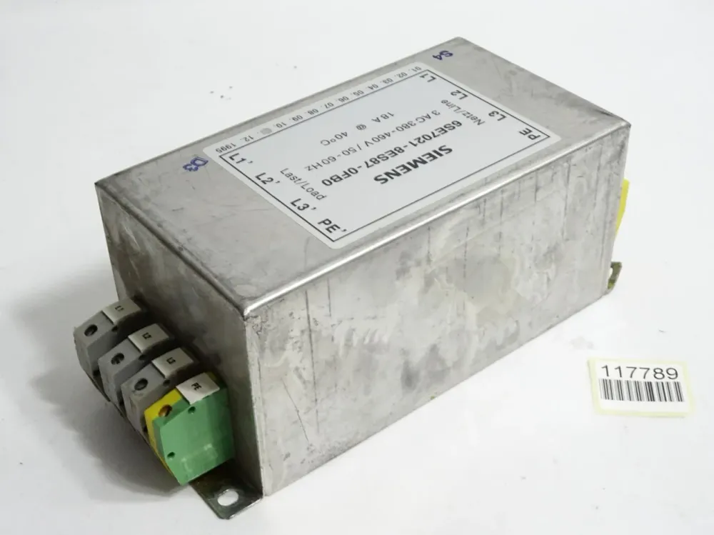 Siemens 6SE7021-8ES87-0FB0 Simovert Masterdrives Funkentstörfilter