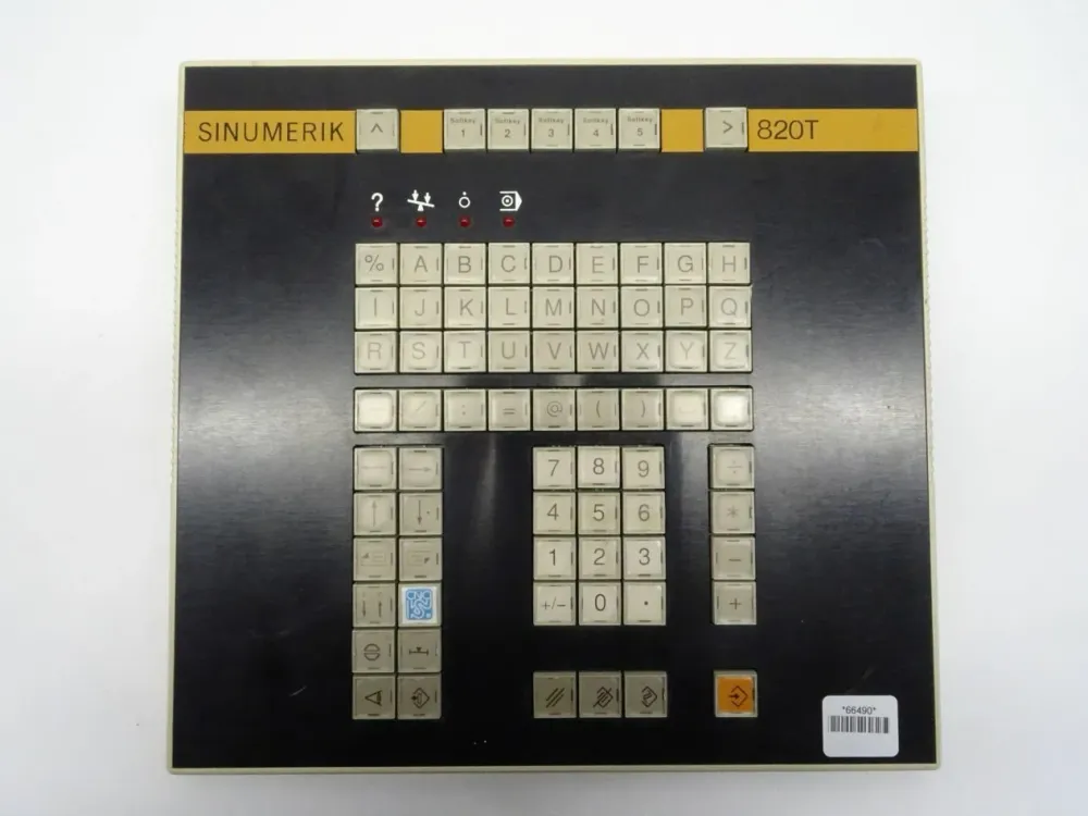 Siemens 820T Sinumerik CNC-Bedienpanel Panel Bedientafel