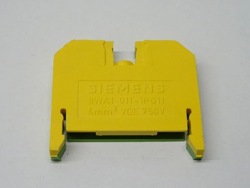 Siemens 8WA1011-1PG11 Schutzleiterklemme grün-gelb 8WA1 011-1PG11 neu