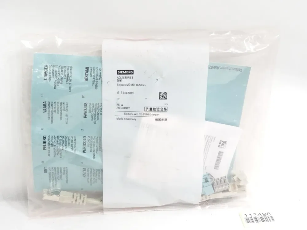 Siemens A5E03089391 Beipack MOMO-1A 50mm / Neu OVP