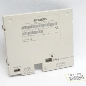 Siemens Backcover Rückschale Panel OP7-DP 6AV3607-1JC20-0AX0 6AV3 607-1JC20-0AX0