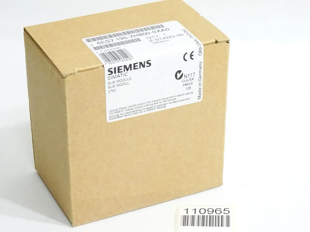 Siemens Bus Modul 6ES7195-7HB00-0XA0 6ES7 195-7HB00-0XA0 / Neu OVP versiegelt