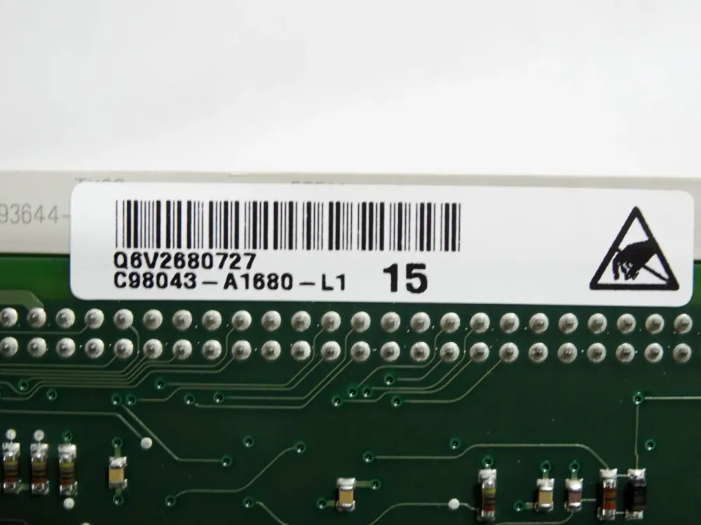 Siemens Control Module CUR 6SE7090-0XX85-1DA0 C98043-A1680-L1