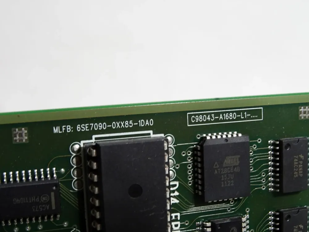 Siemens Control Module CUR 6SE7090-0XX85-1DA0 C98043-A1680-L1