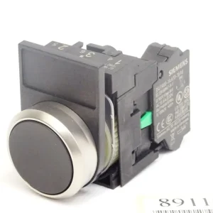 Siemens Drucktaster schwarz + 3SU1400-1AA10-3BA0 / Neuwertig