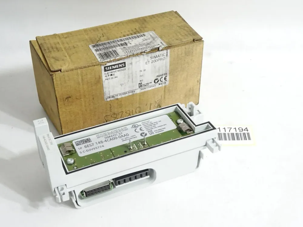 Siemens ET200pro Power module 6ES7148-4CA00-0AA0 6ES7 148-4CA00-0AA0 / Neu OVP